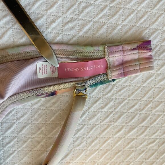 Victoria's Secret Angel Convertible Push Up Bikini 36C High Waisted Bottom LG - Picture 9 of 9